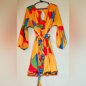 Multi color dress